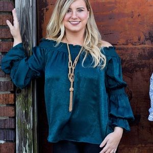 Off the shoulder top